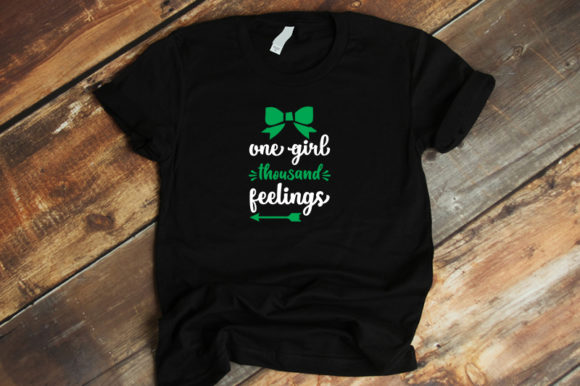Baby Funny Design One Girl Thousand Fe Graphics for Local Branding