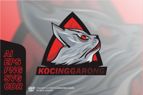 Esport Logo Cat: A Graphic Asset for Playful Branding