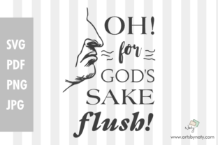 Flush Bathroom Sign