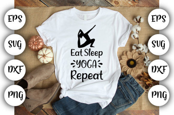 Fun Yoga Graphic for Bloggers and Designers