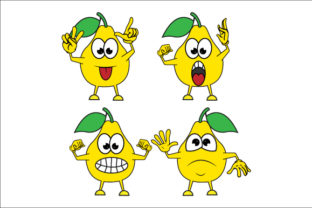 Funny Pear Fruit Character Graphics