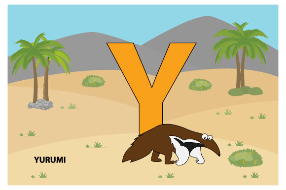 Funny Yurumi with the Letter Y Graphics